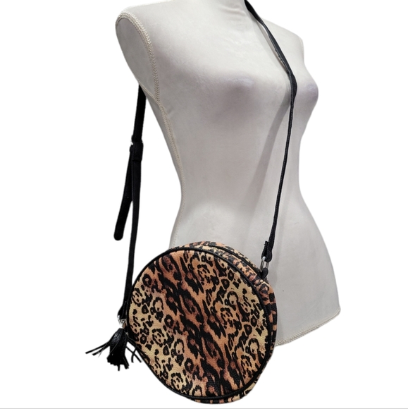 Mix No. 6 Leopard Canteen Crossbody Bag - Picture 2 of 5